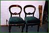 Click to view an enlarged version of these Dining Chairs after restoration