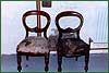 Click to view an enlarged version of these Dining Chairs before restoration