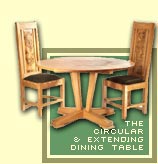 The Dalesbred Circular Dining Suite